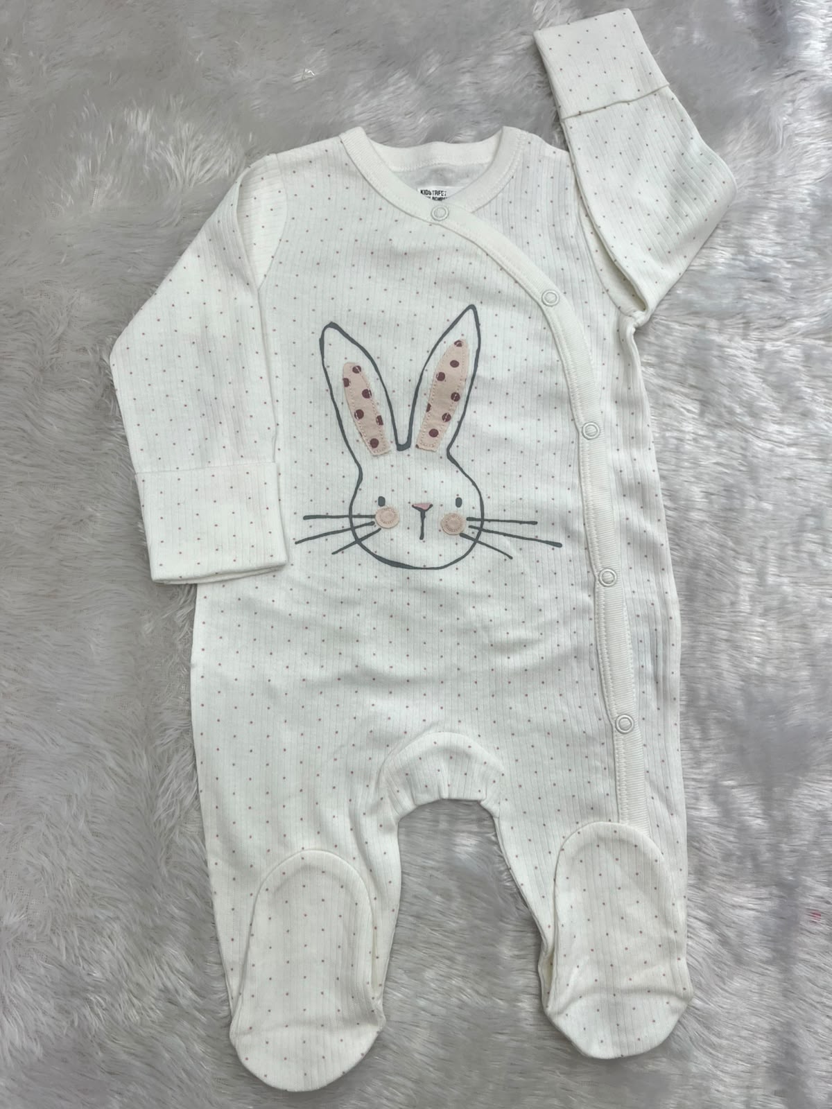 White Bunny romper