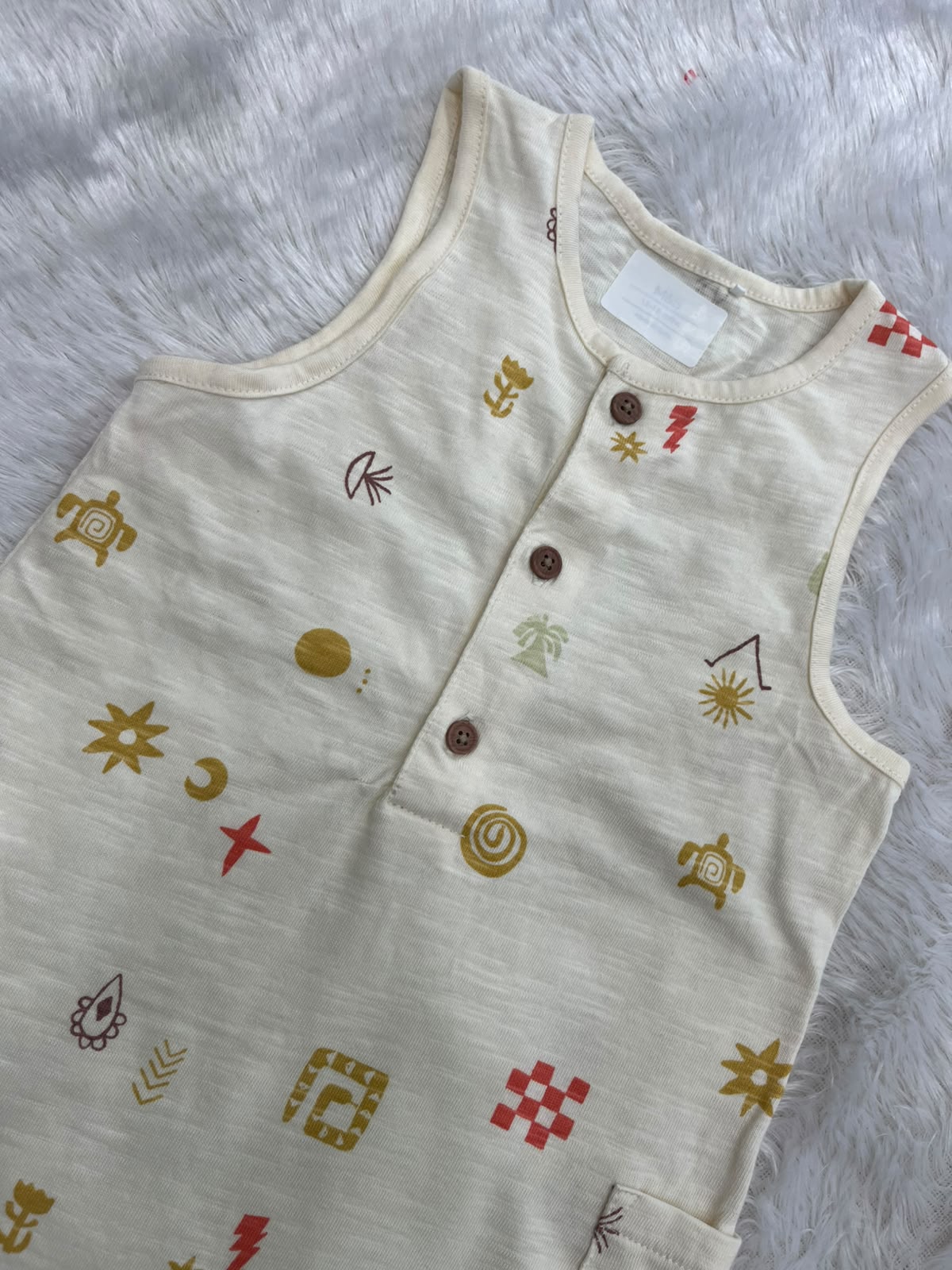 Sleeveless Halfjumpsuit