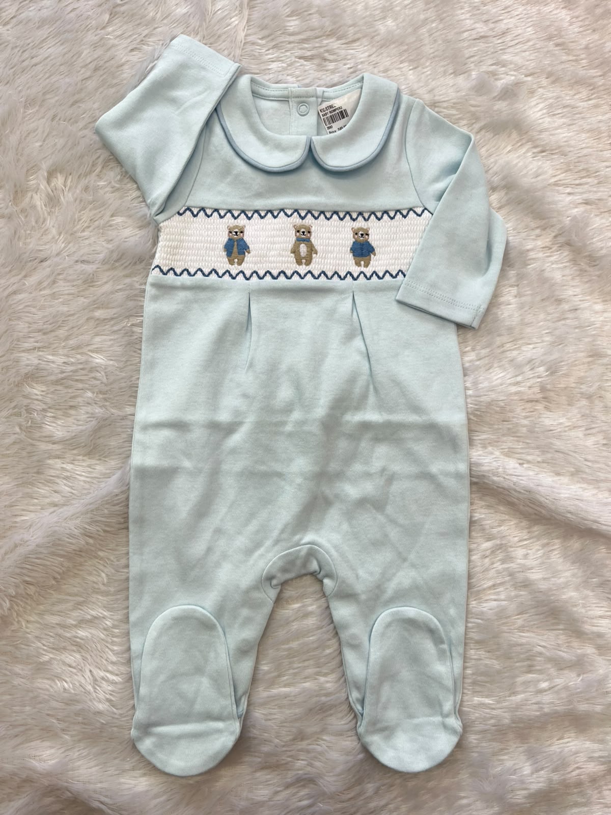 Happy Bear collar Romper