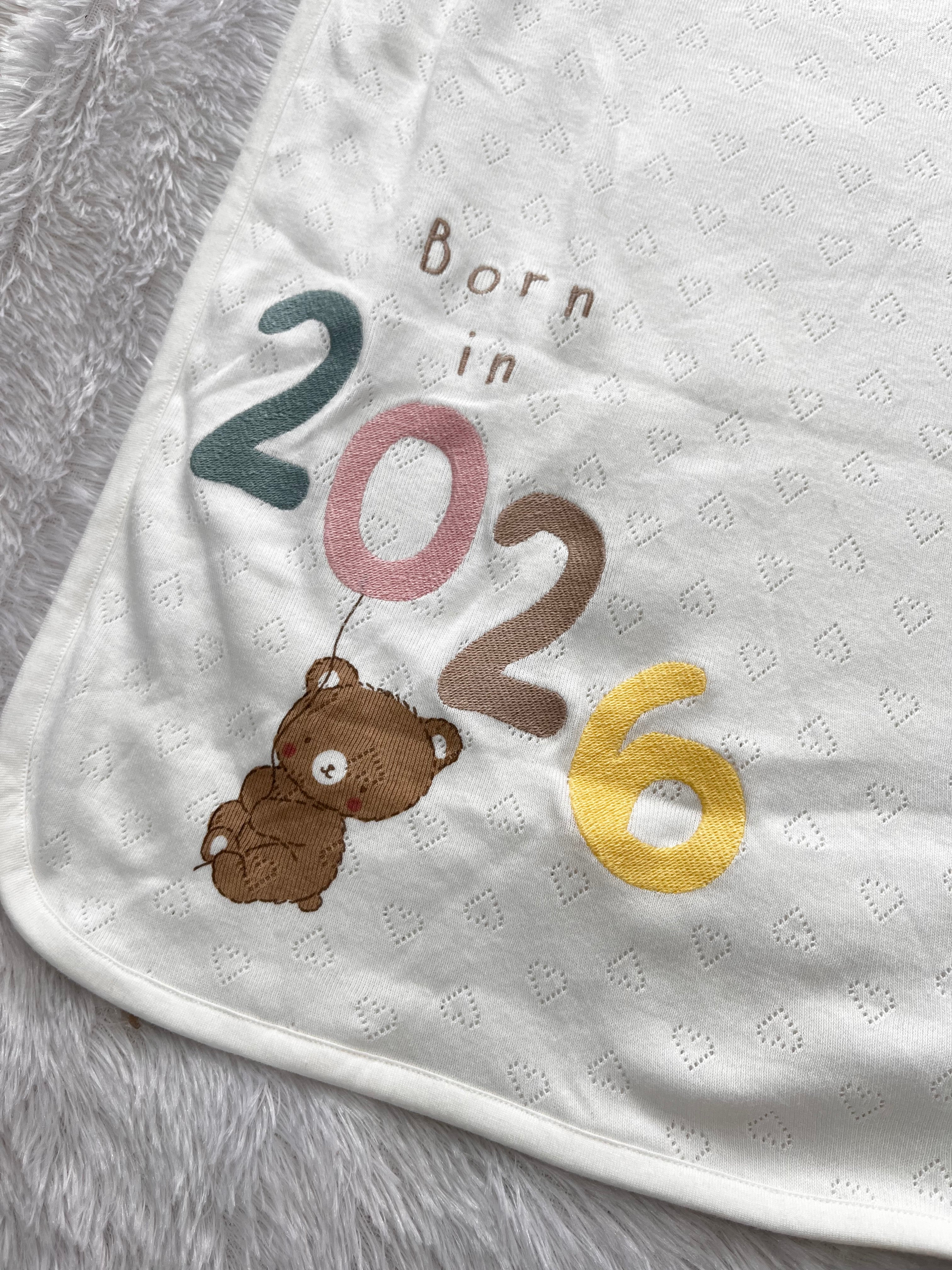 Born in 2026 Swaddle-700