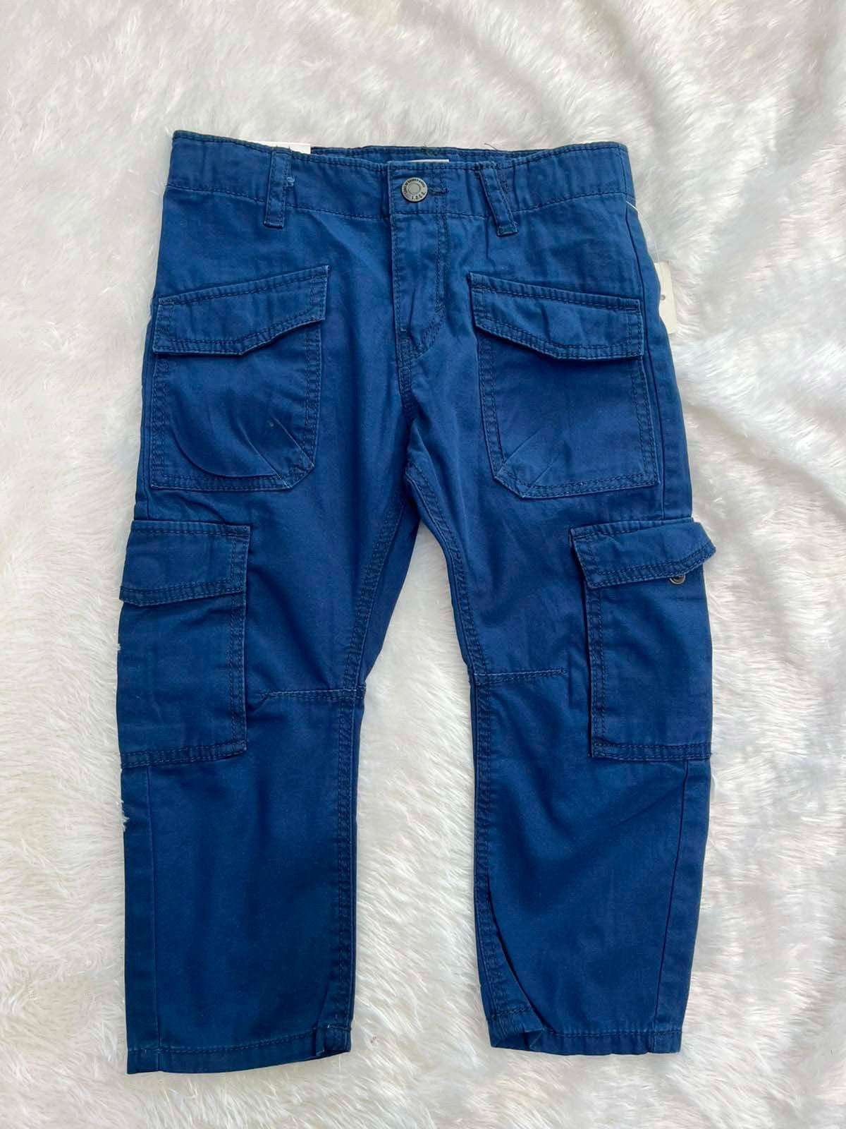 Blue cargo Pants
