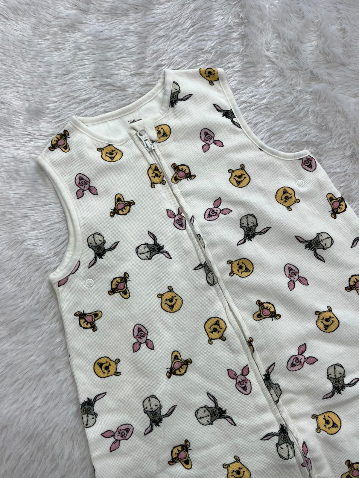 Sleeping bag with center zip