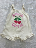 Hello cutie onesie