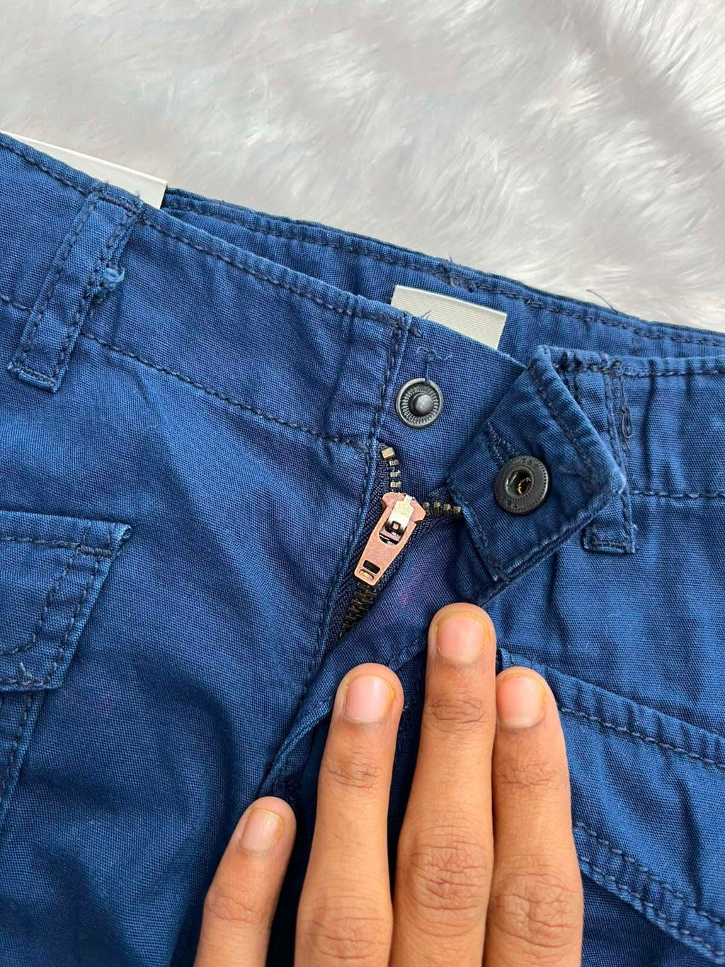 Blue cargo Pants