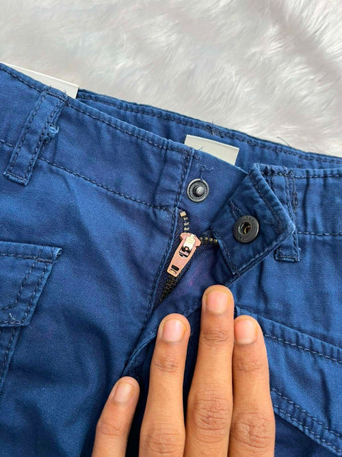Blue cargo Pants