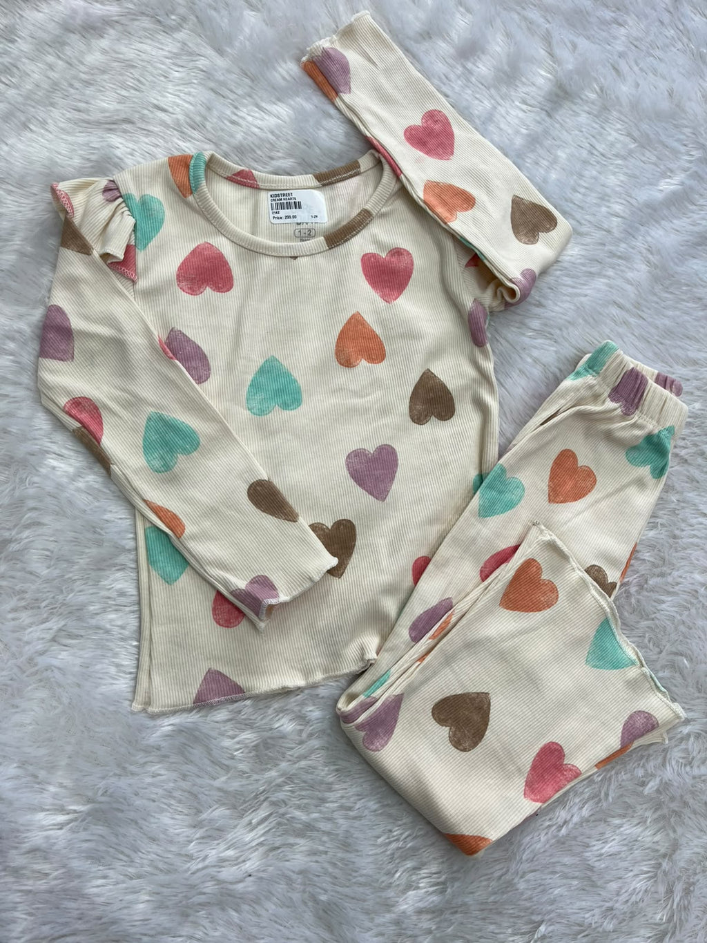 Heart Print co ord-2142
