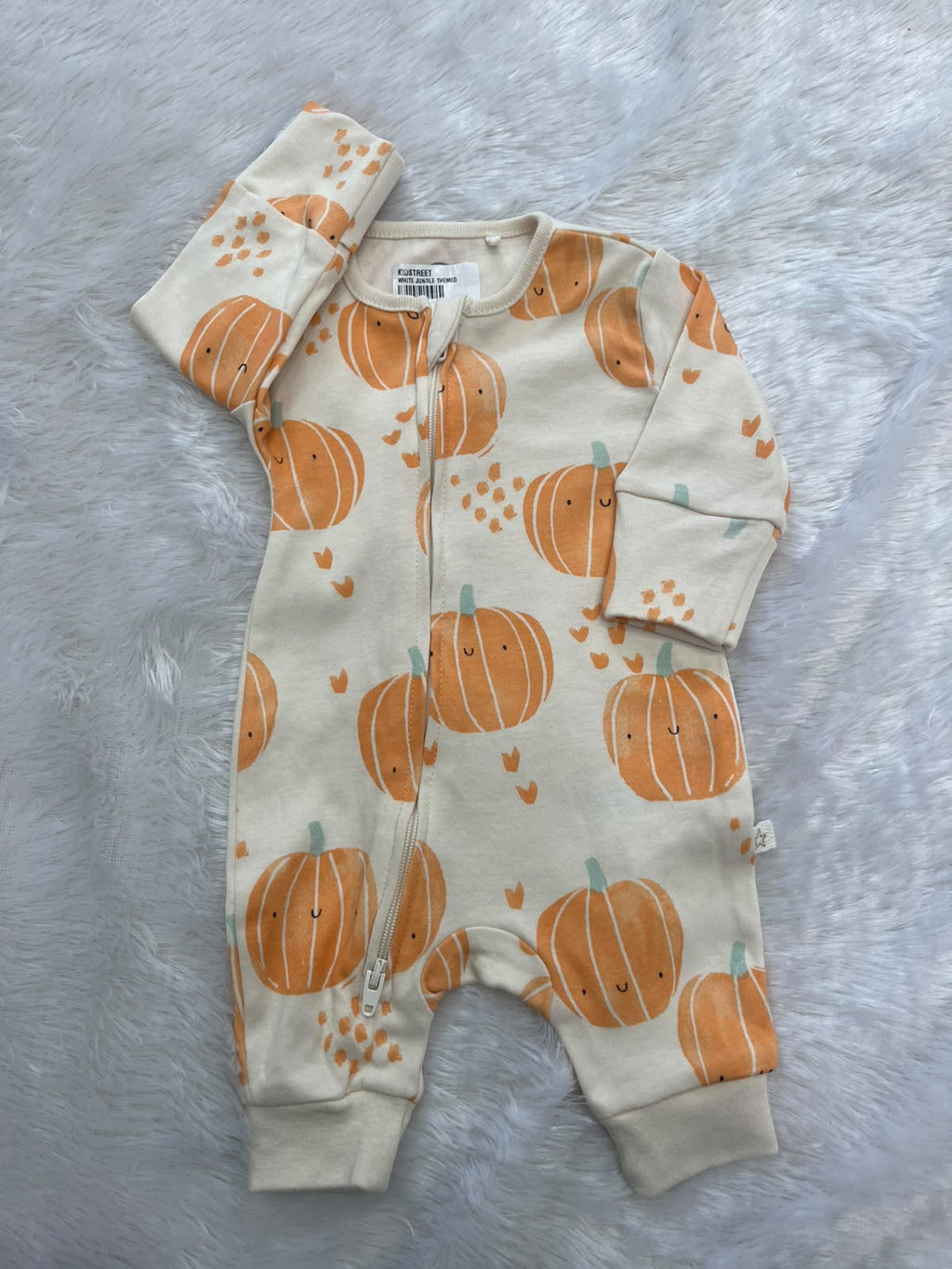Cute Pumpkin Romper