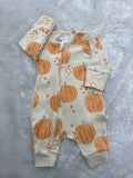 Cute Pumpkin Romper