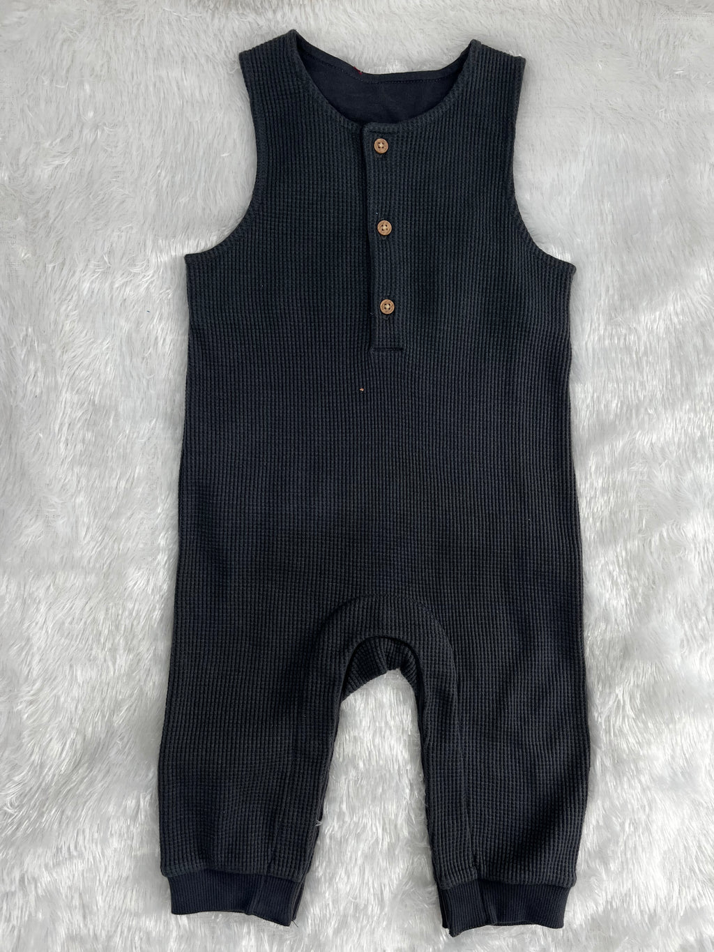 Black sleeveless Romper
