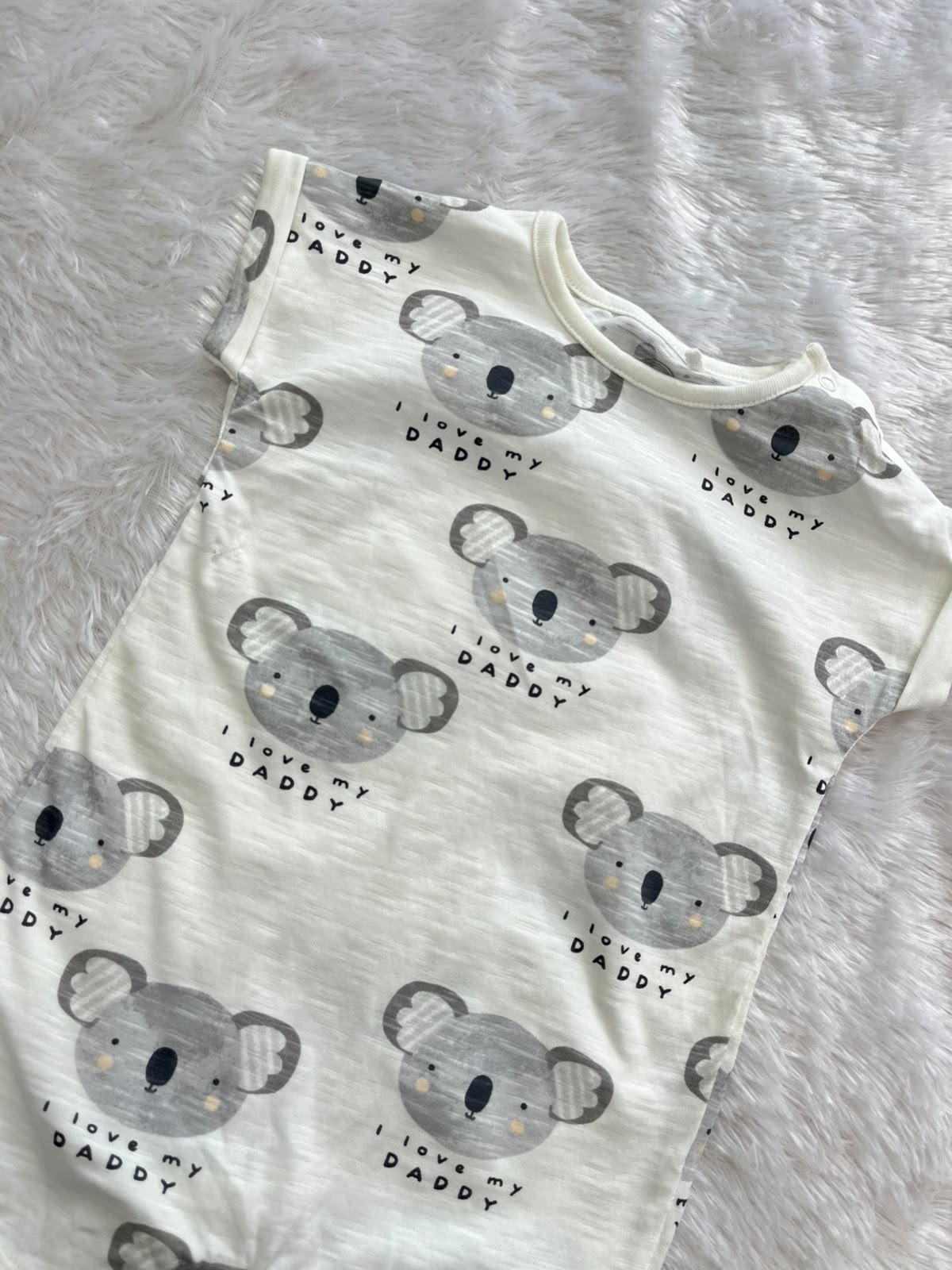 Ash Bear- I love daddy Half jumpsuits