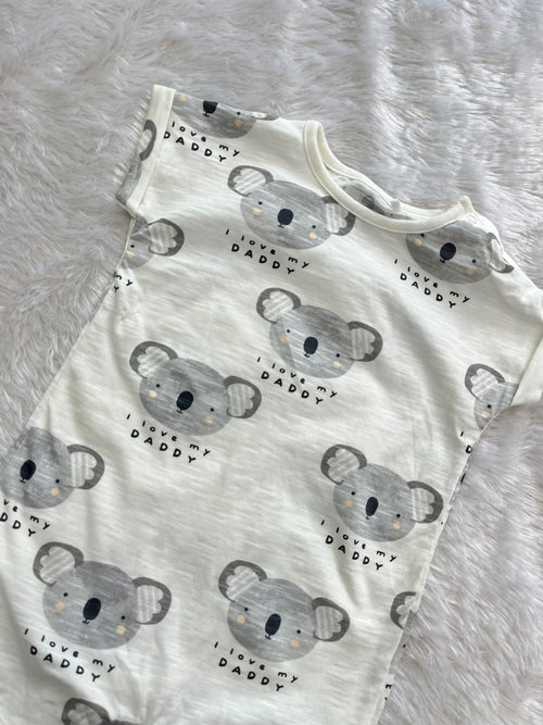 Ash Bear- I love daddy Half jumpsuits
