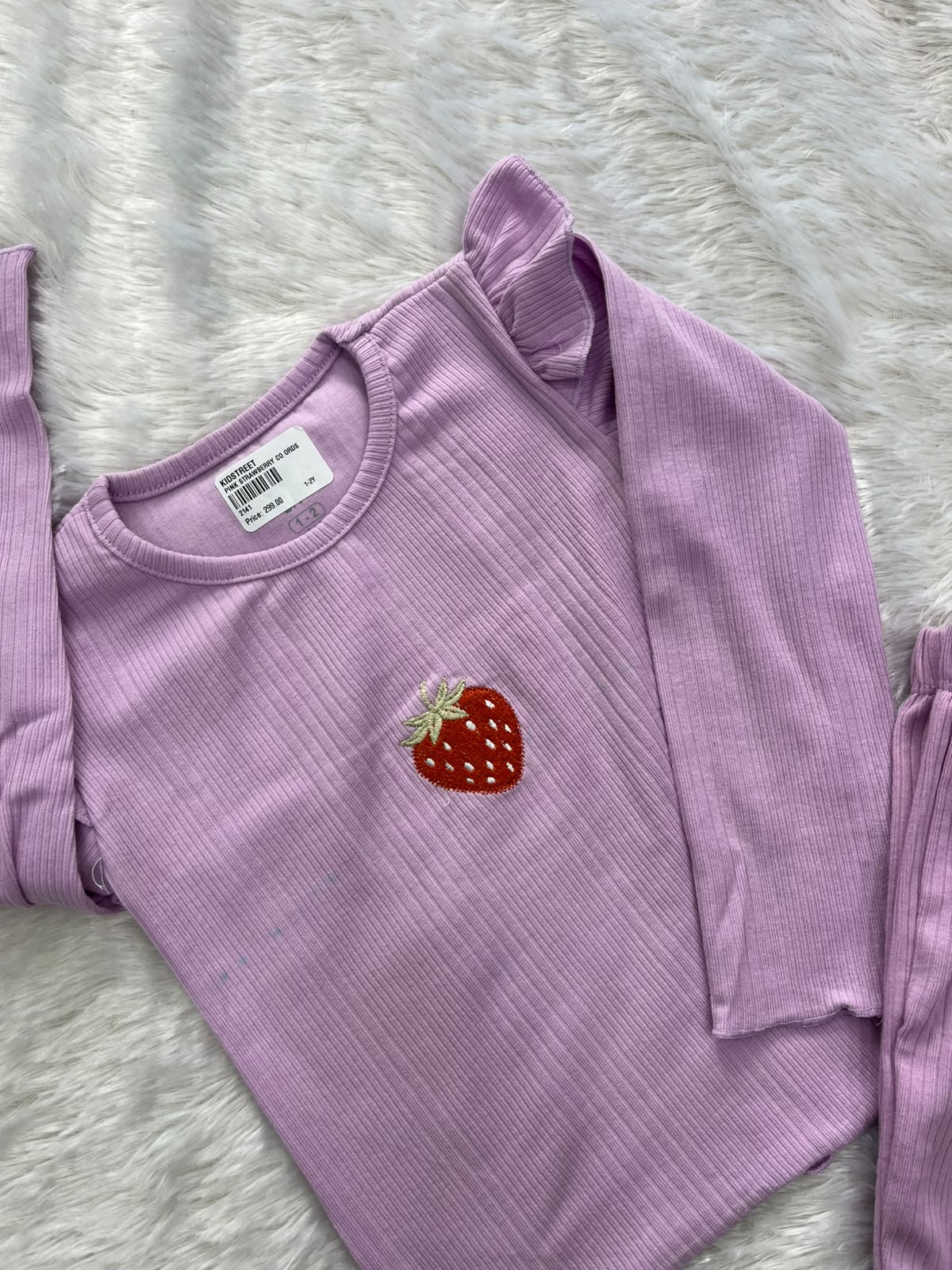 Violet strawberry co ord- 2141