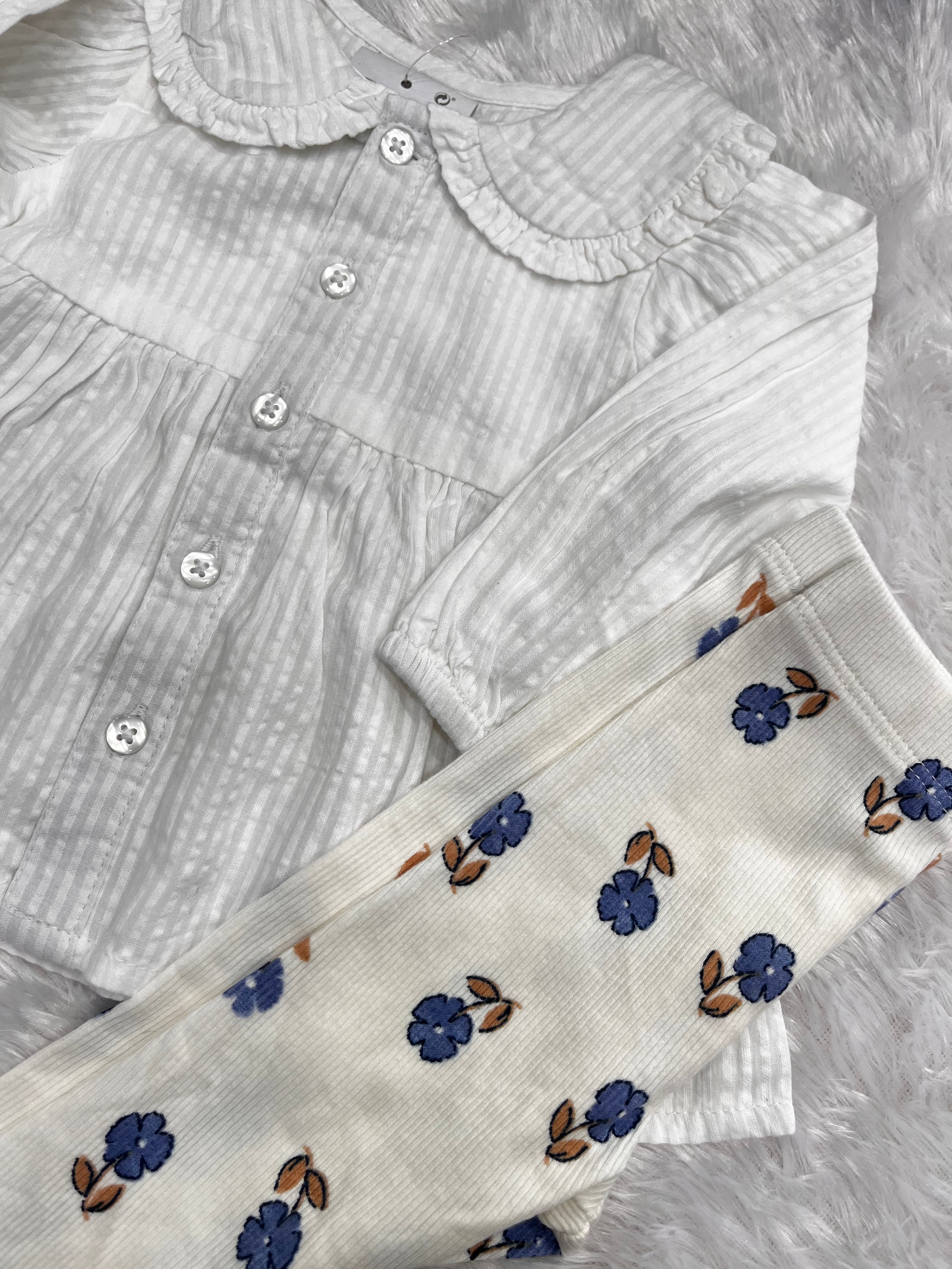 Baby Girl Frock with Pant-1400