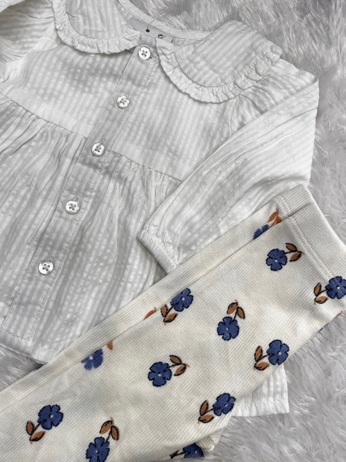 Baby Girl Frock with Pant-1400