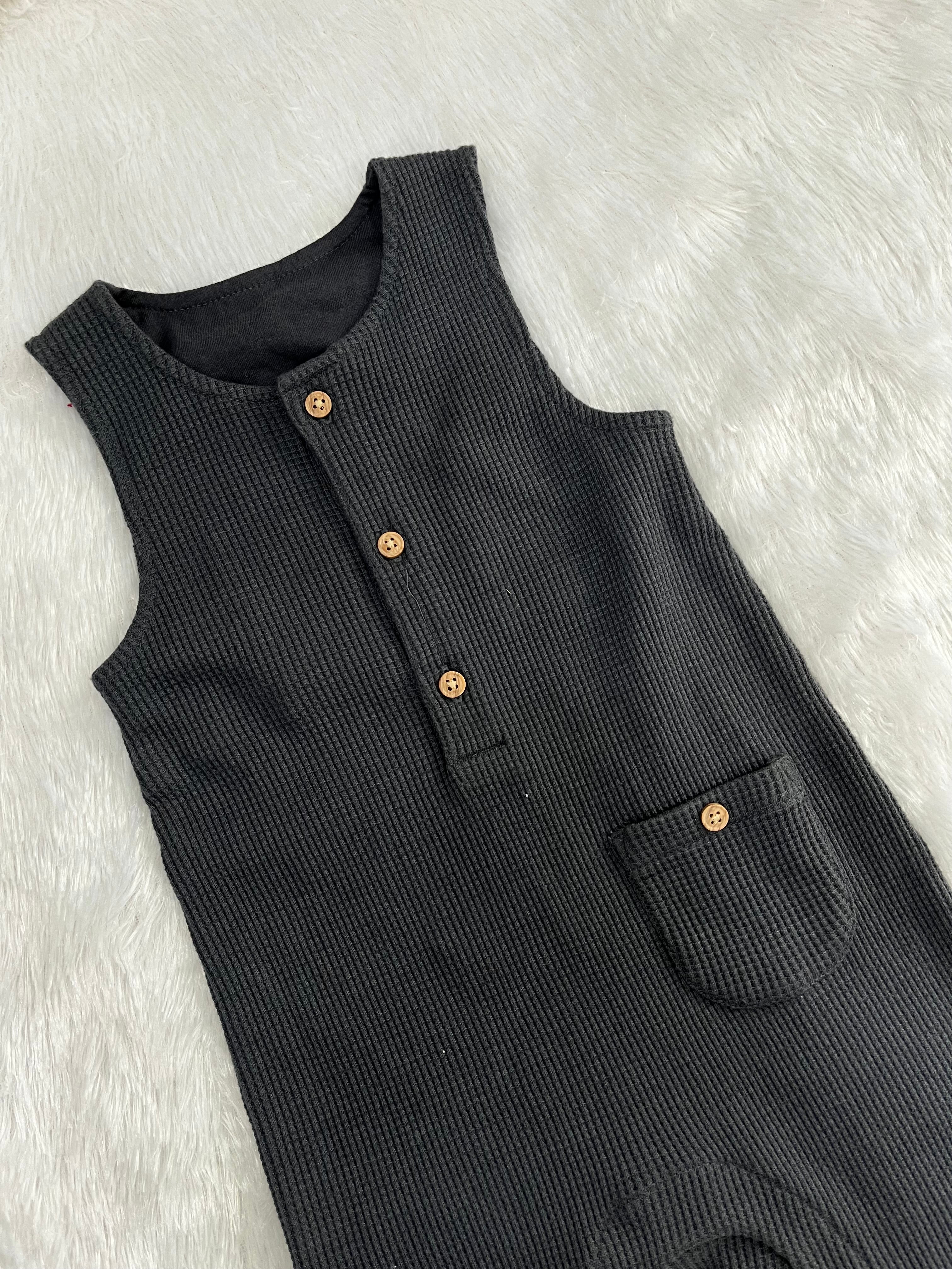Baby Rompers-Black