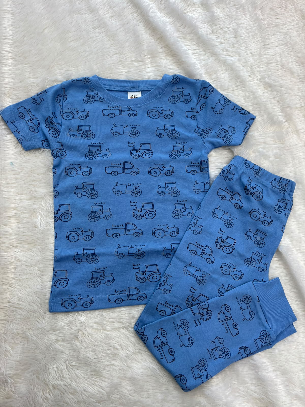 Blue tracter co ord set