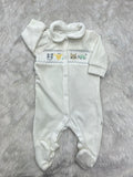 White velvet romper