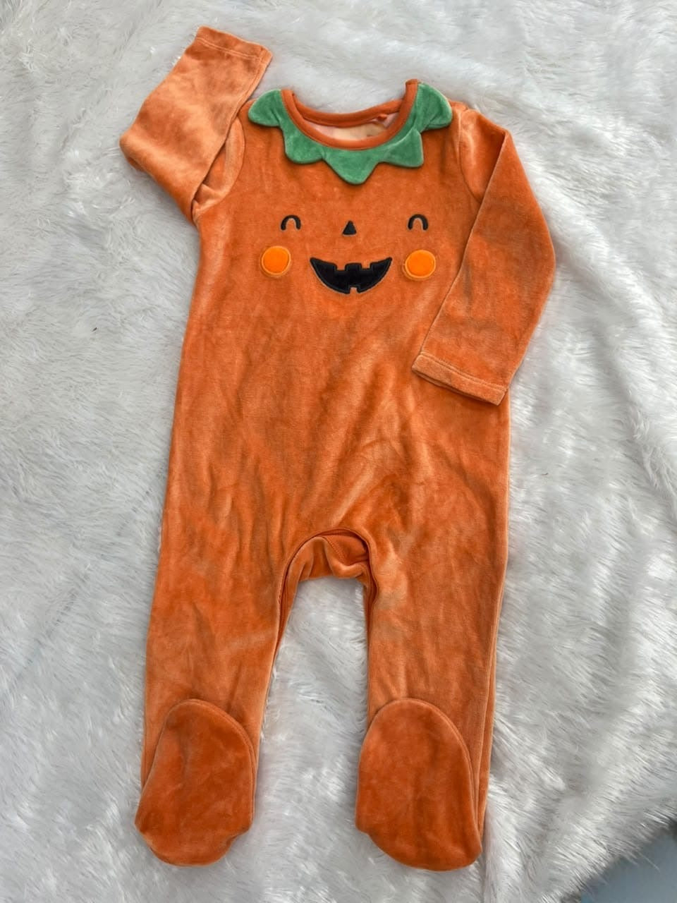 Sweet pumpkin romper