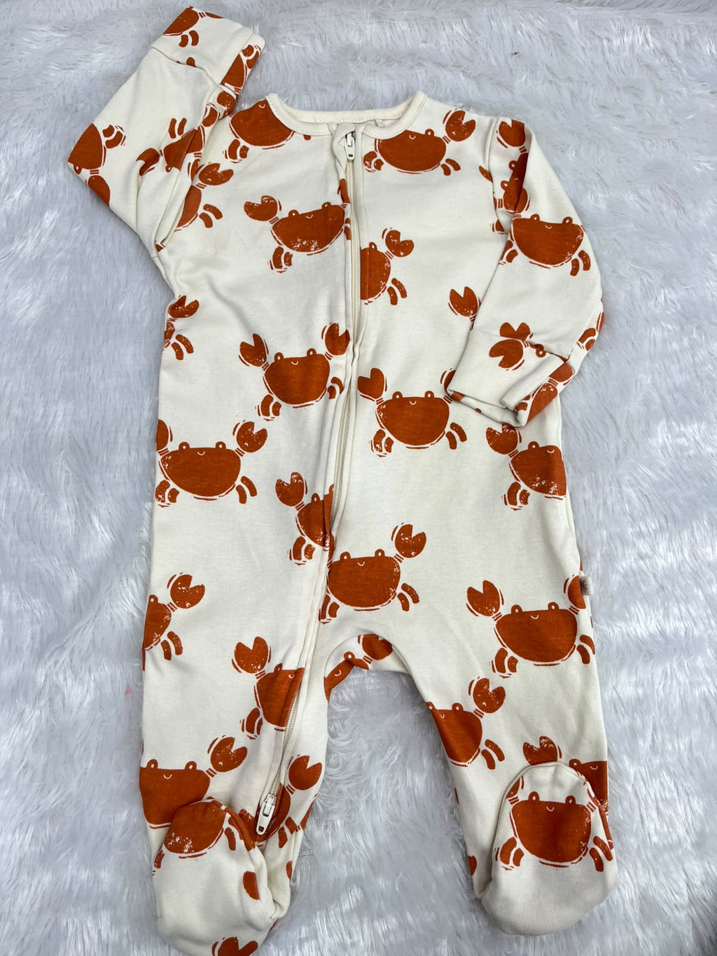 Cute crab romper
