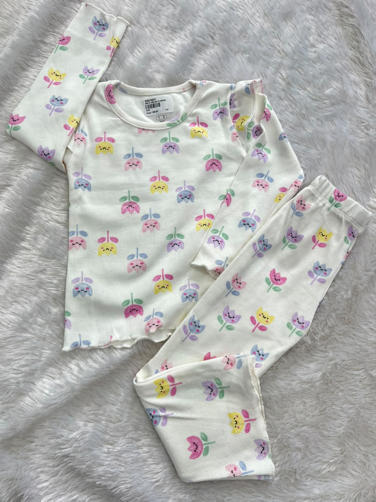 Smiling flowers co ords -2148