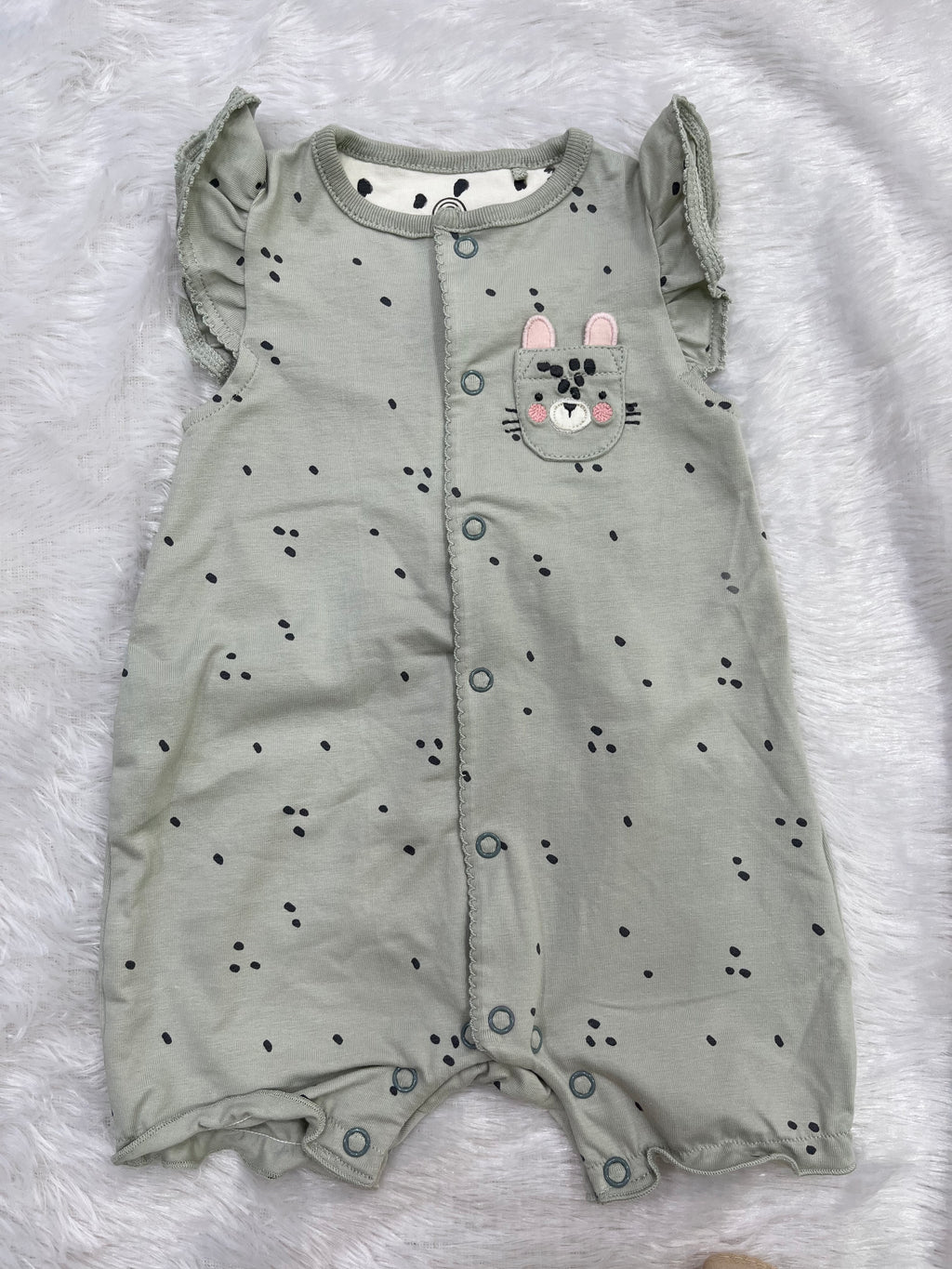 Cute Bunny Half Jumpsuit
