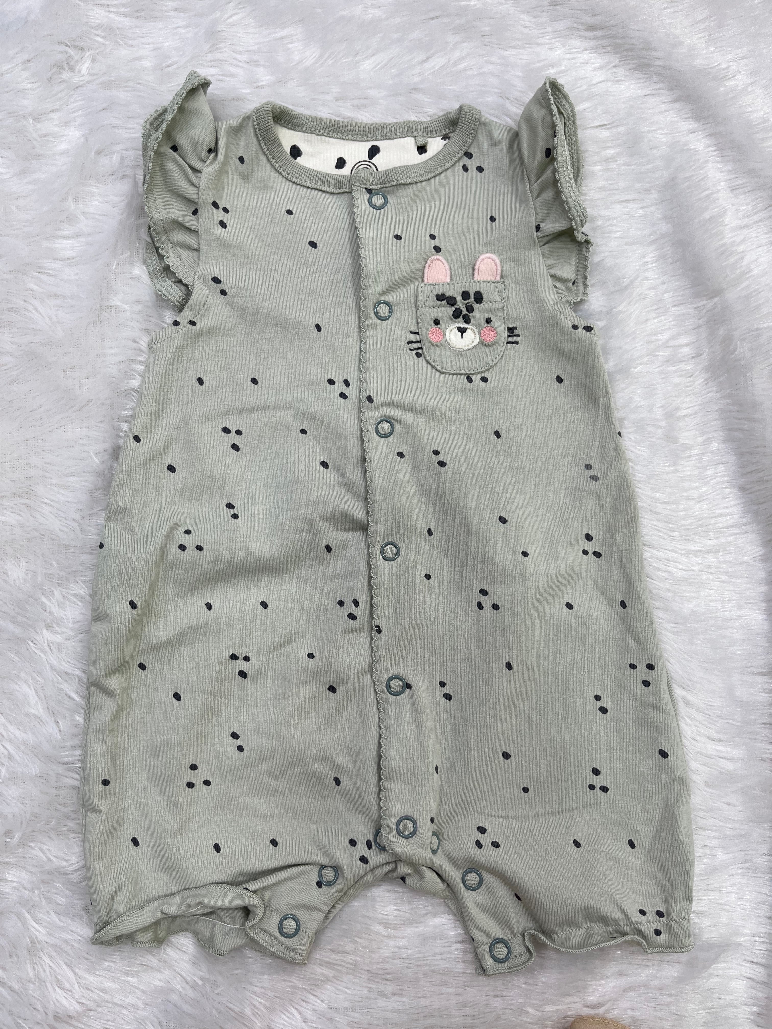 Cute Bunny Half Jumpsuit