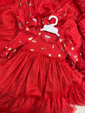Red party wear Frock