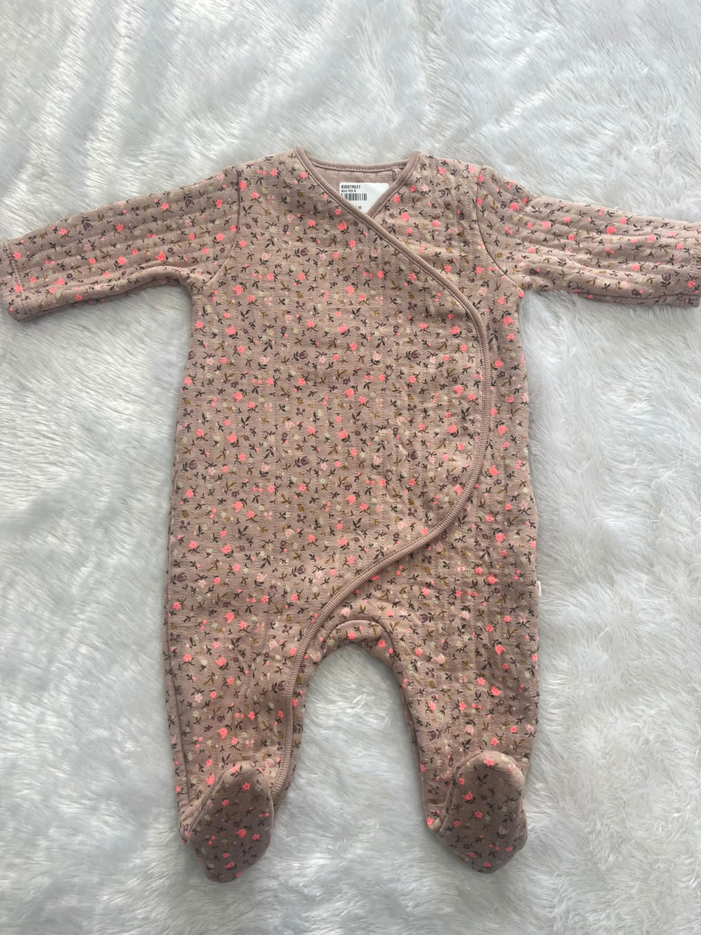 Quilted Floral Romper