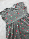 Grey strawberry Frock