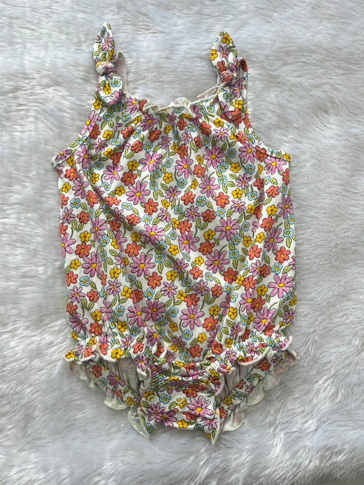 Fancy onesie-florals