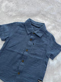MUSLIN SHIRT BLUE-1039