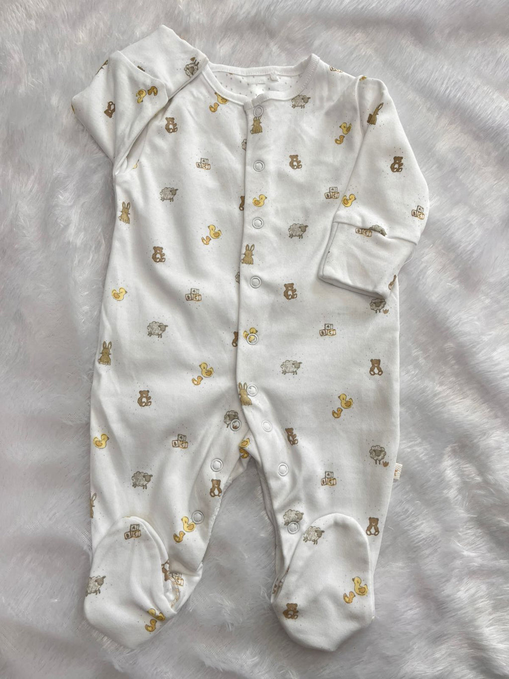 YELLOW DUCK ROMPER-1075
