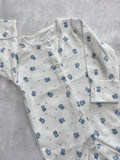 BLUE TEDDY WITH STARS ROMPER-1074
