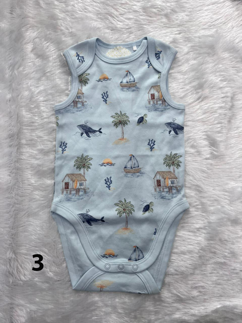 3-6 MONTH ONESIE-1237