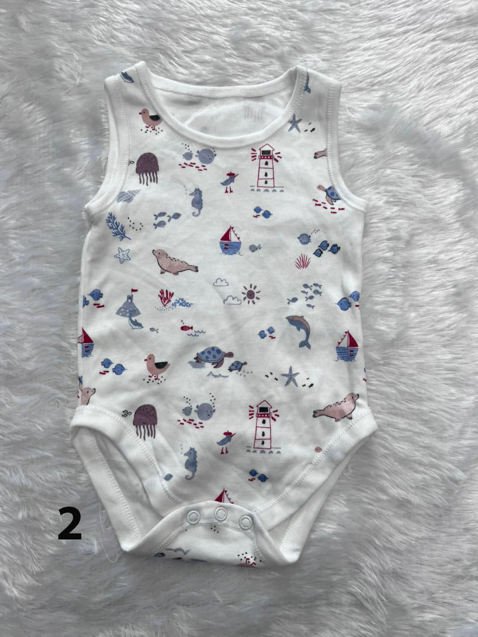 3-6 MONTH ONESIE-1237