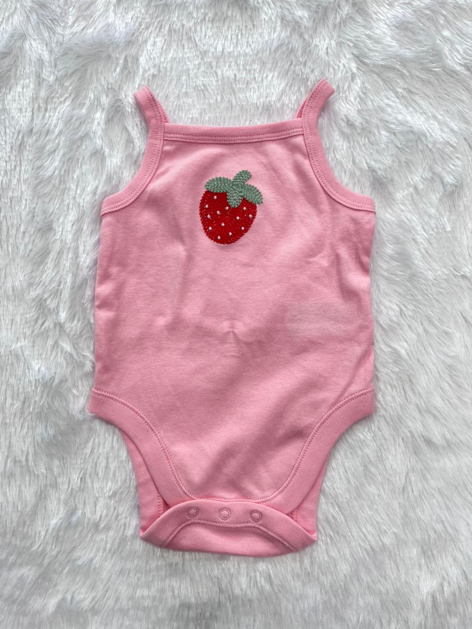 Strawberry onesie-1236