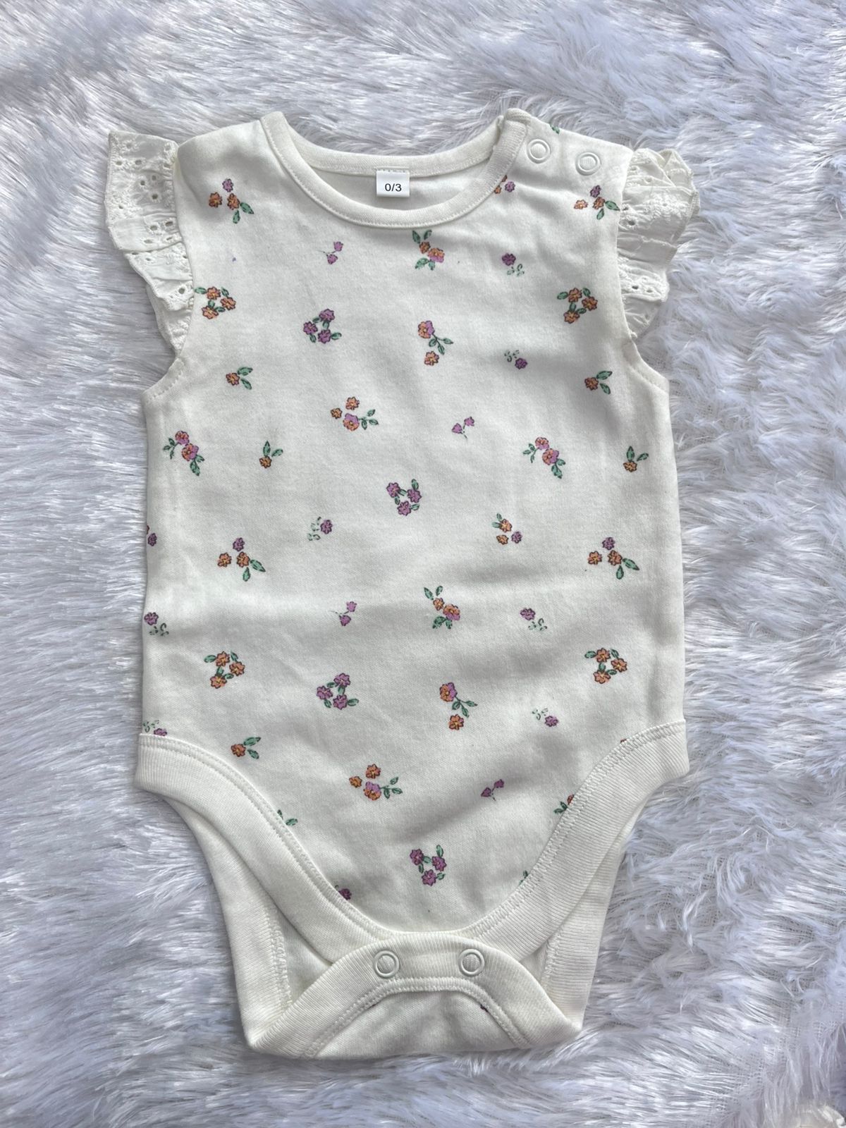 FLORAL ONESIE