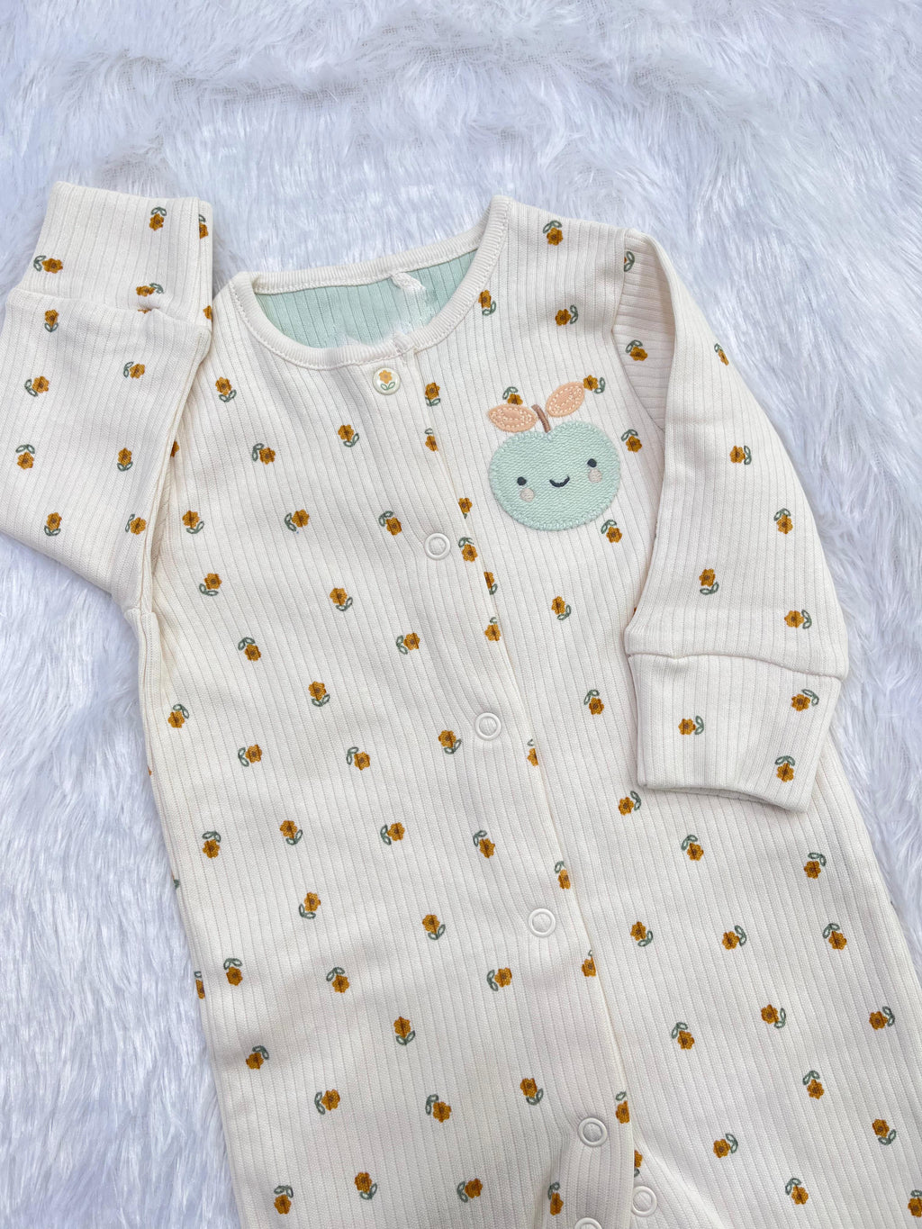 CUTY APPLE ROMPER-1305