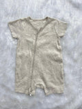 RIBBED HALF JUMPSUIT