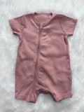 RIBBED HALF JUMPSUIT