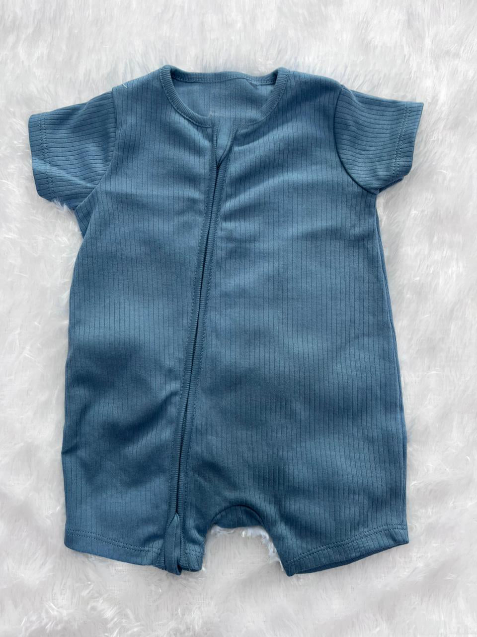 RIBBED HALF JUMPSUITS