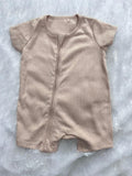RIBBED HALF JUMPSUITS