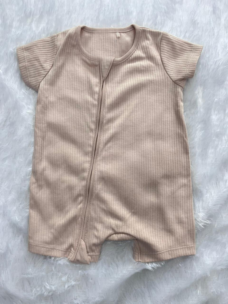 RIBBED HALF JUMPSUITS