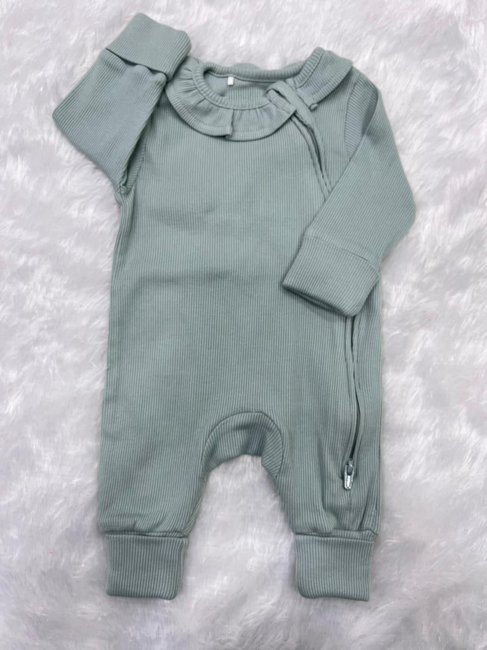 RIBBED ROMPER -115