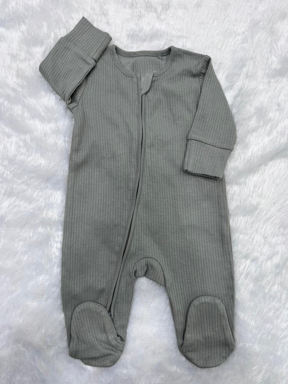 RIBBED ROMPER-120