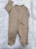 RIBBED ROMPER-110