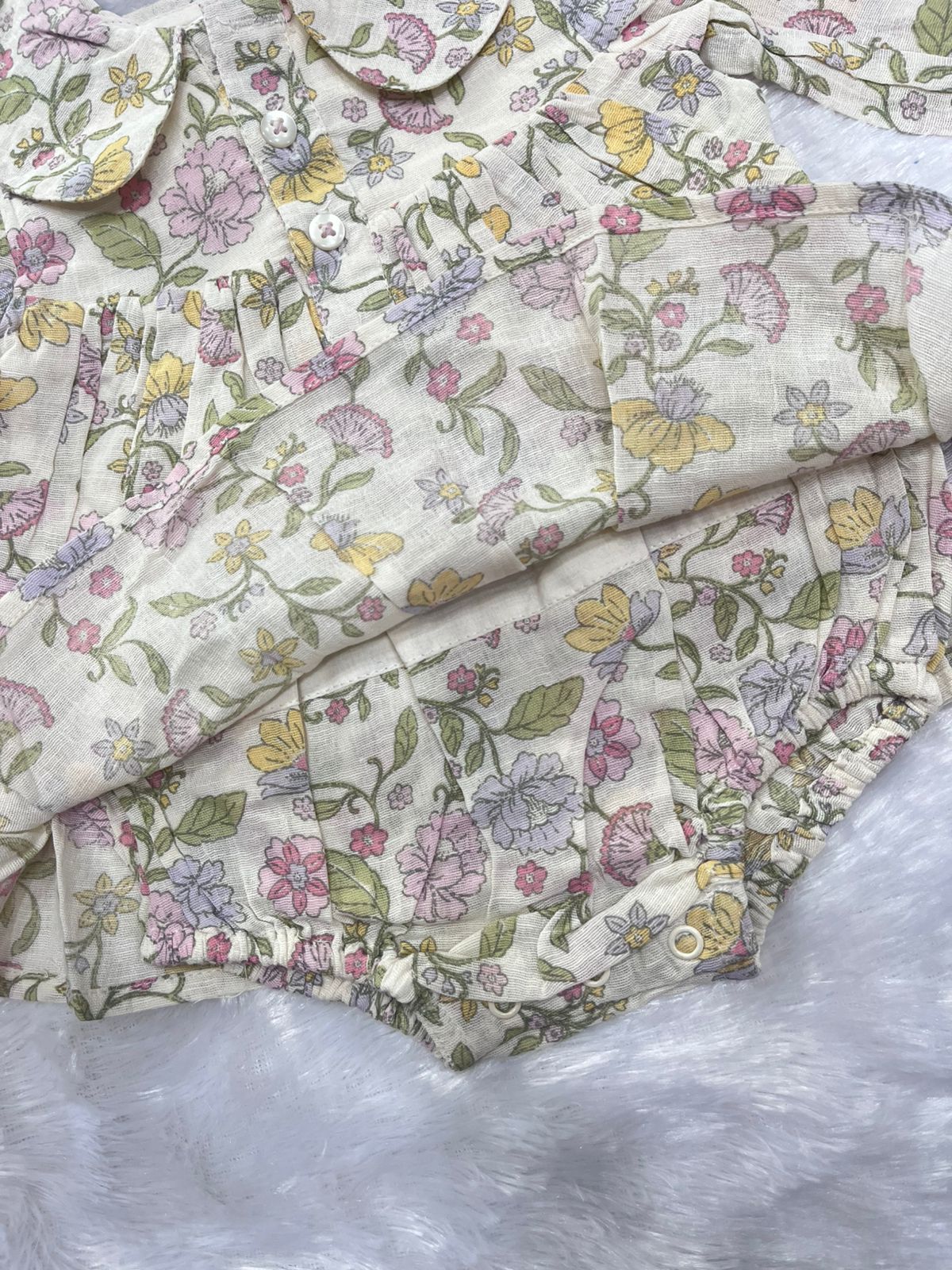 MUSLIN FROCK ONESIE-1411