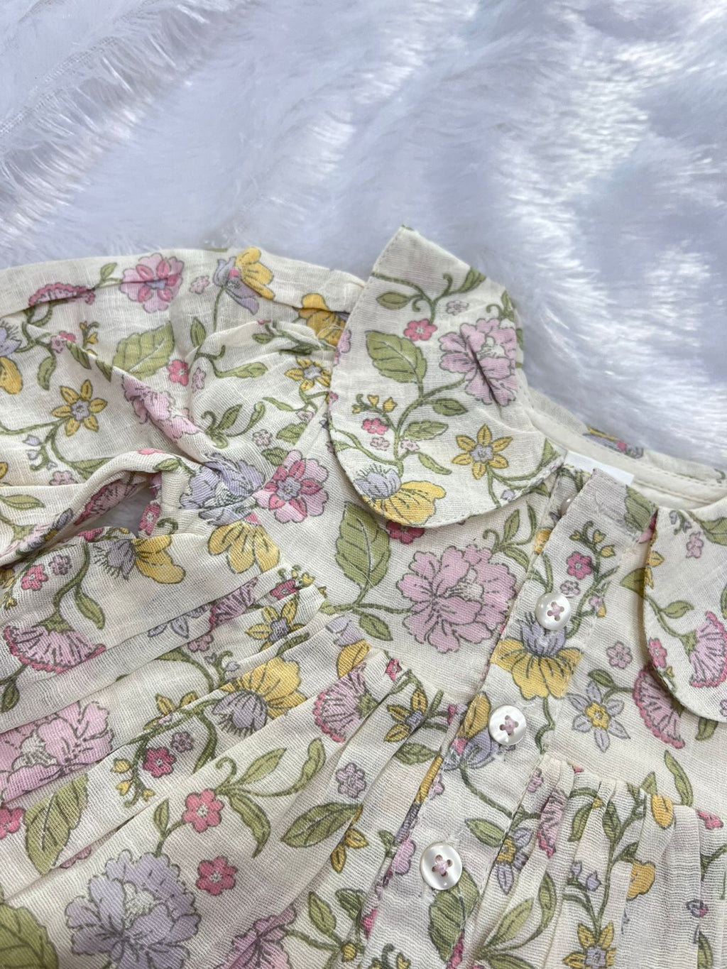 MUSLIN FROCK ONESIE-1411