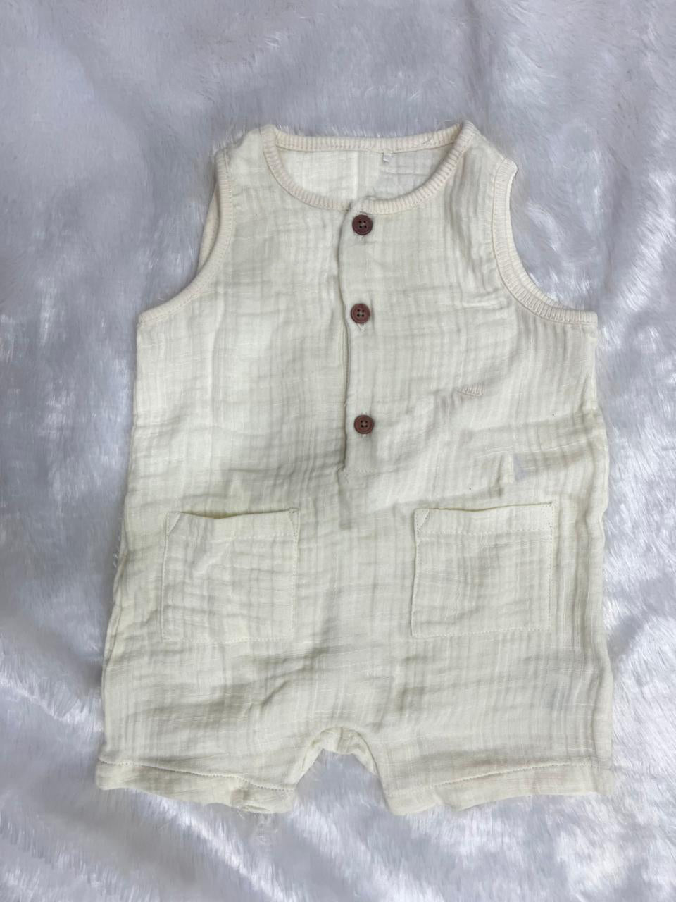 MUSLIN HALF JUMPSUITS-1425