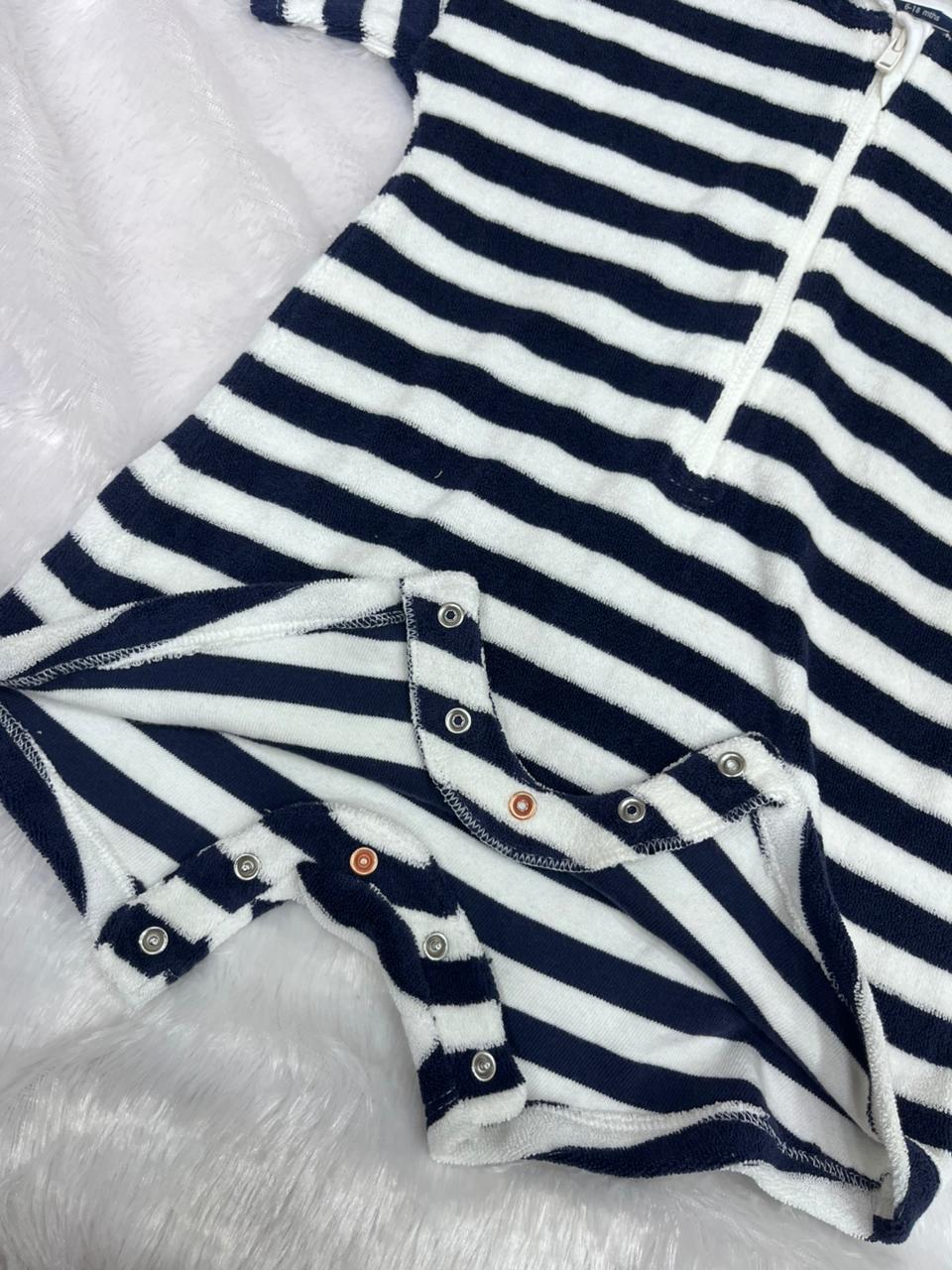HOODED  HALF JUMPSUIT